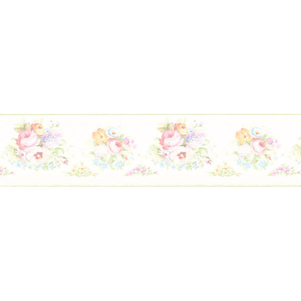 414b61890 Victorian Floral Border Vicky Brewster Wallpaper
