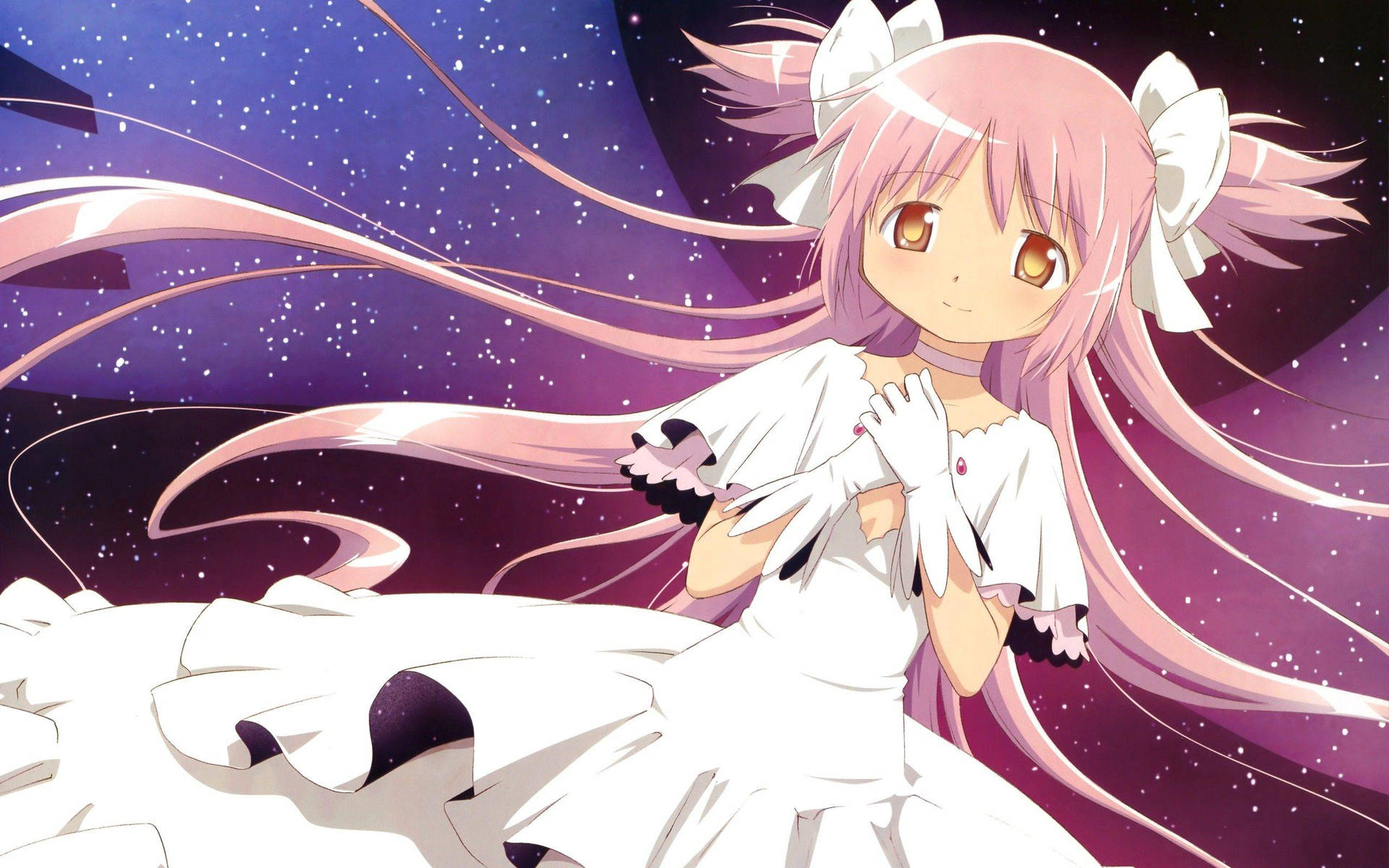Madoka Magica Galaxy Wq34nzam3jpwkxm4 Wallpaper