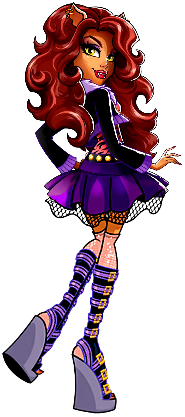 Clawdeen Wolf Monster High Wallpaper