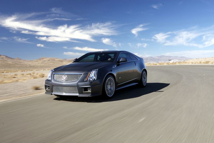 Cadillac Cts V Coupe Wallpaper Frontbild