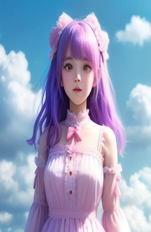 Cute Anime Girls Wallpaper