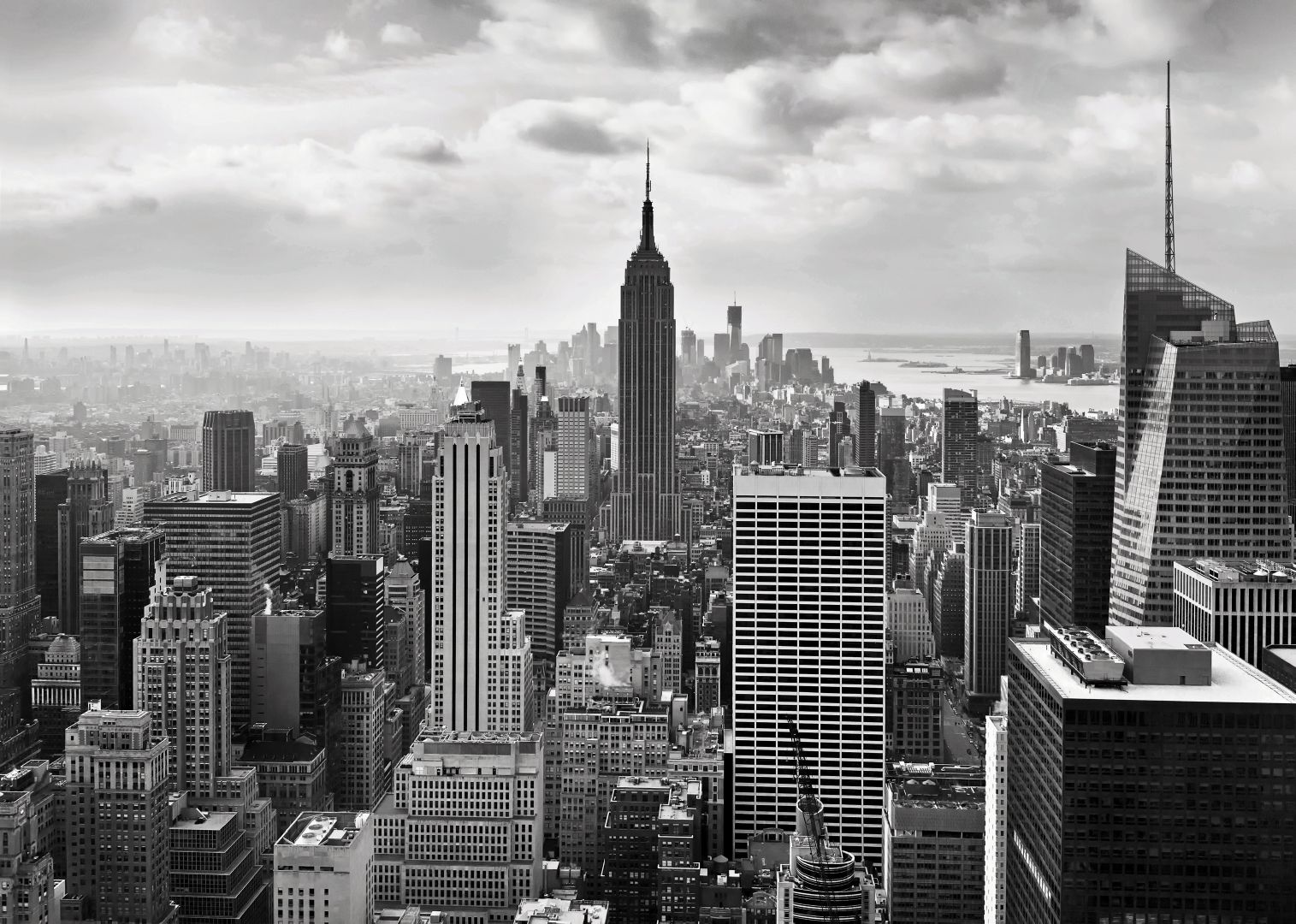 Wall Mural Photo Wallpaper New York City Black White Large Size