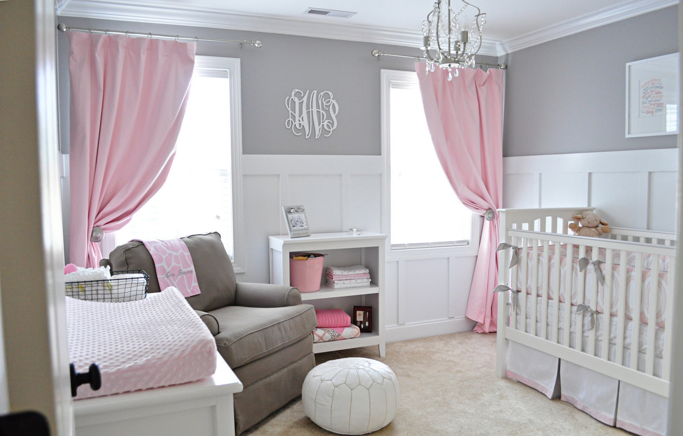 Girl Nursery Themes Wallpaper Baby HD And