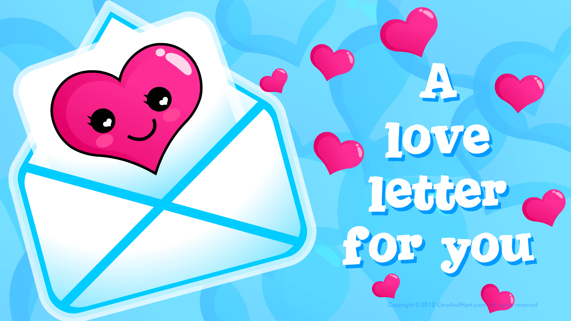 Letter Cute Love Is All Around