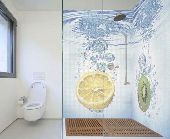 unique wallpaper for bathroomNice Our Next Custom Built House 550x450