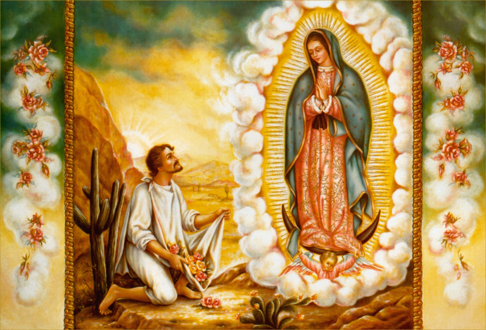 Feast Of Our Lady Guadalupe With Little Gallery