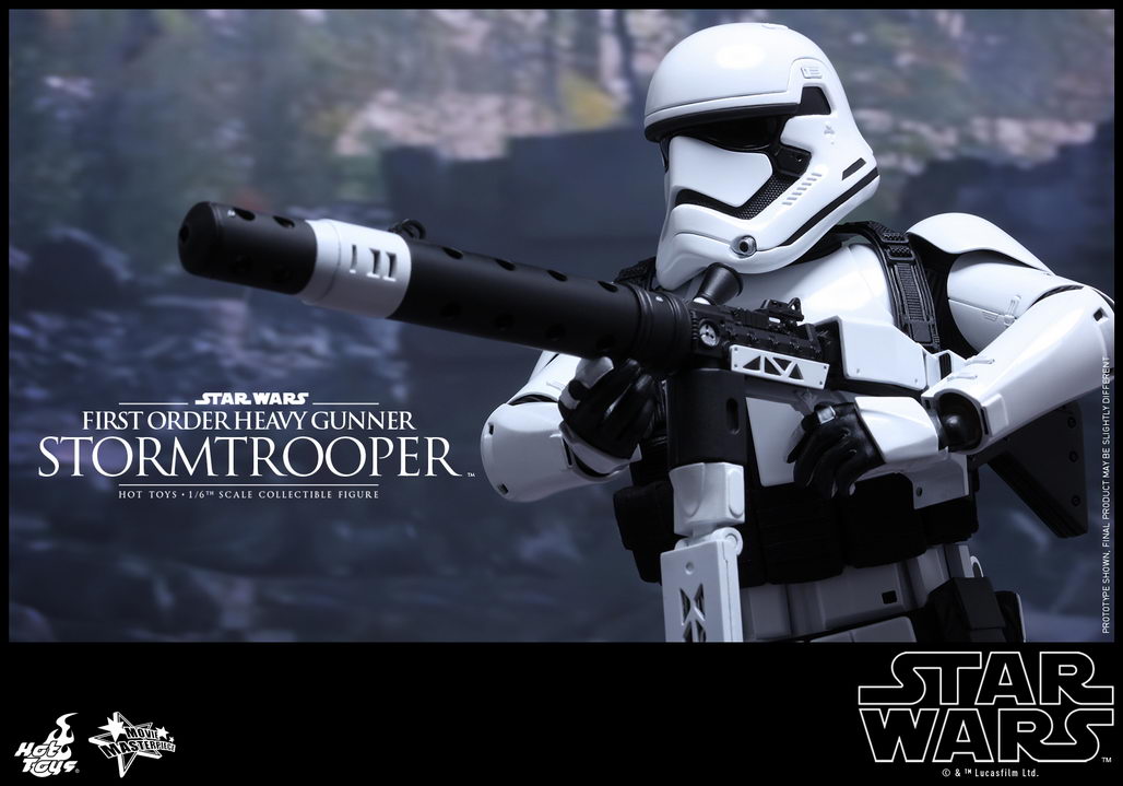 Hot Toys Star Wars The Force Awakens First Order Heavy Gunner