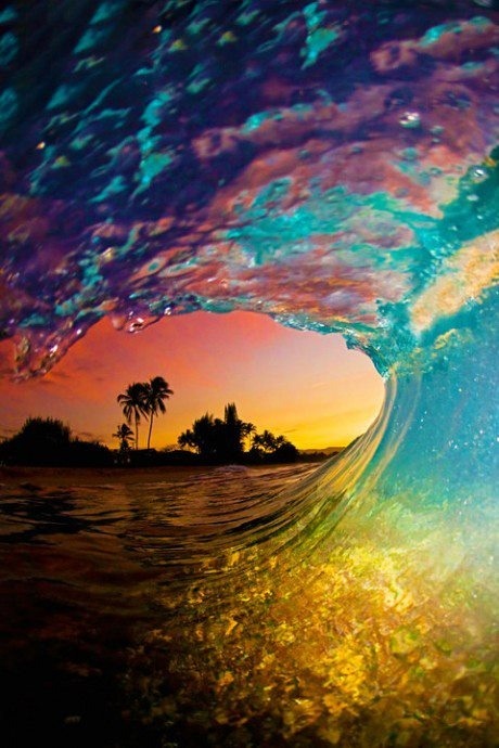 photography pretty rainbow photo summer ups colorful waves 460x690