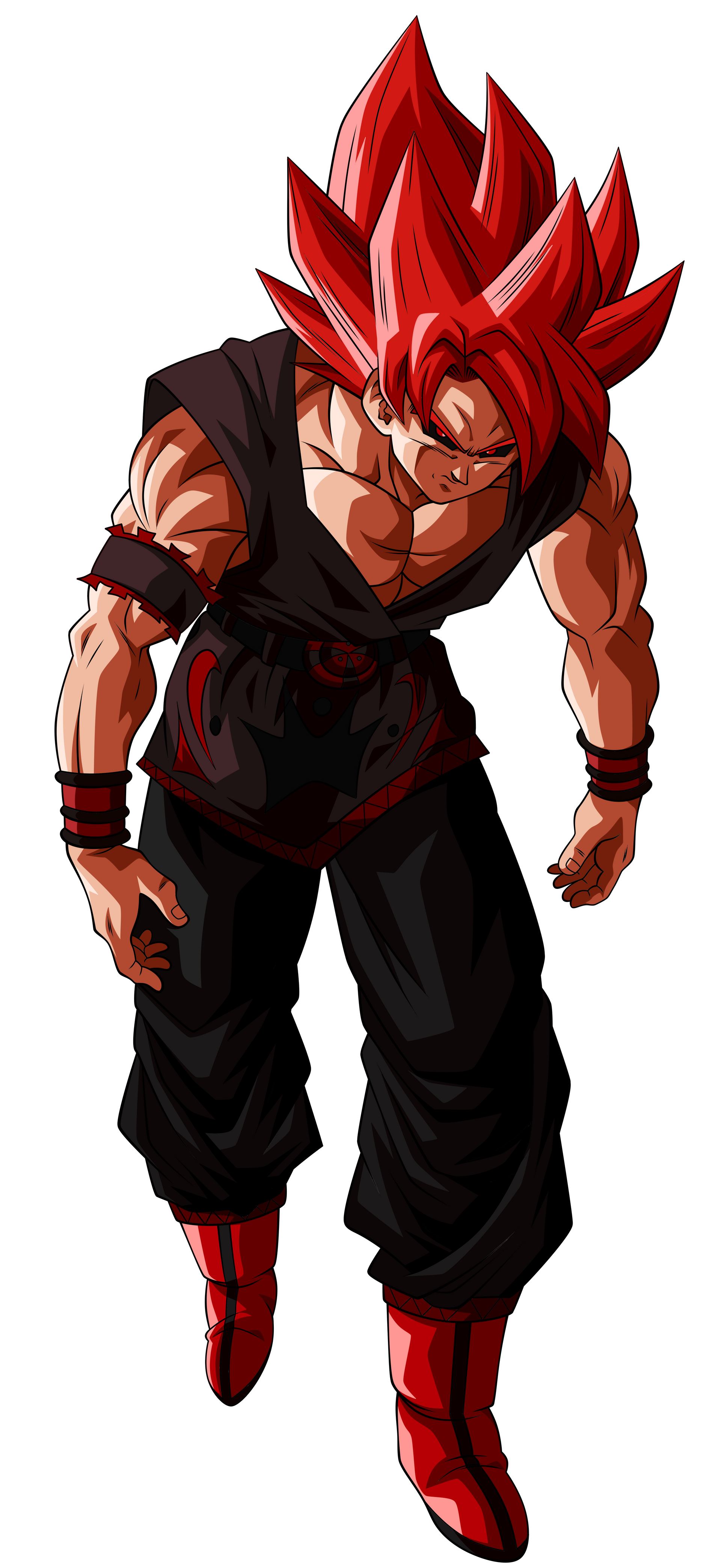 Evil Goku Render By Ssjrose890 Dragon