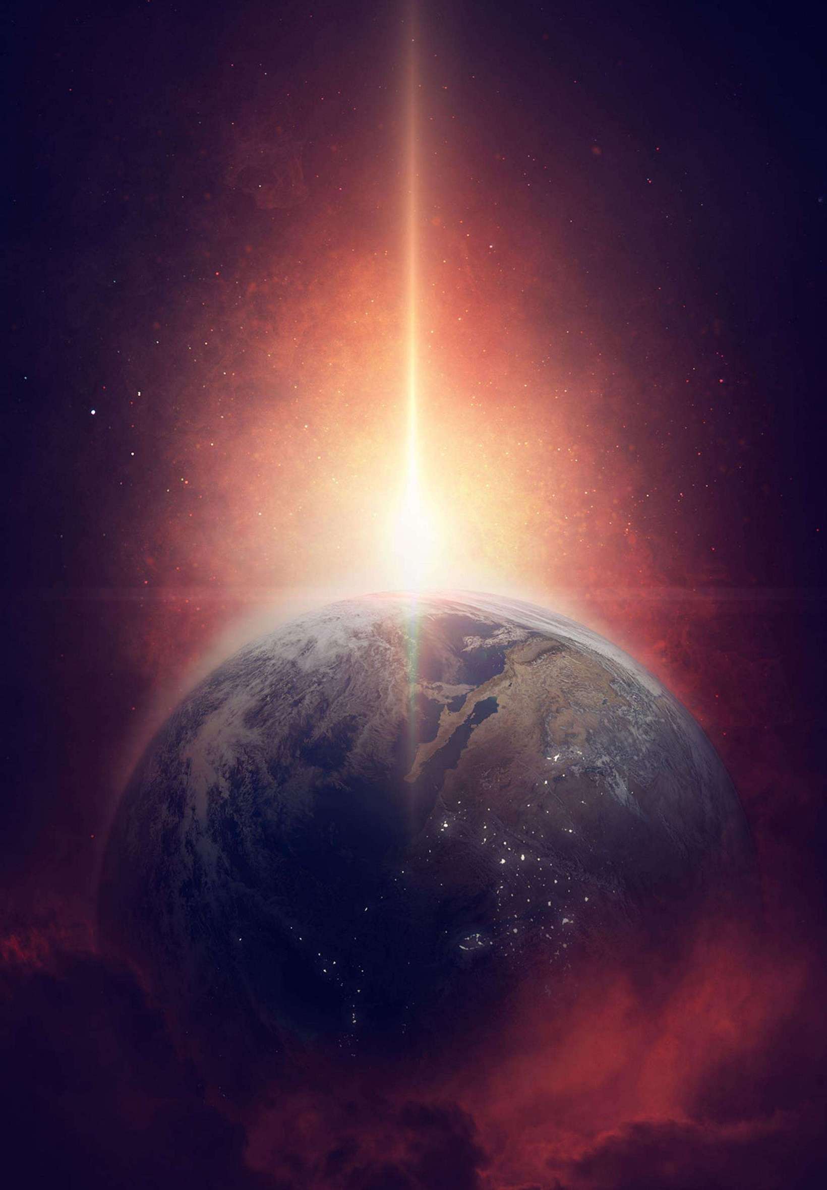 Planet Galaxy iPad Wallpaper