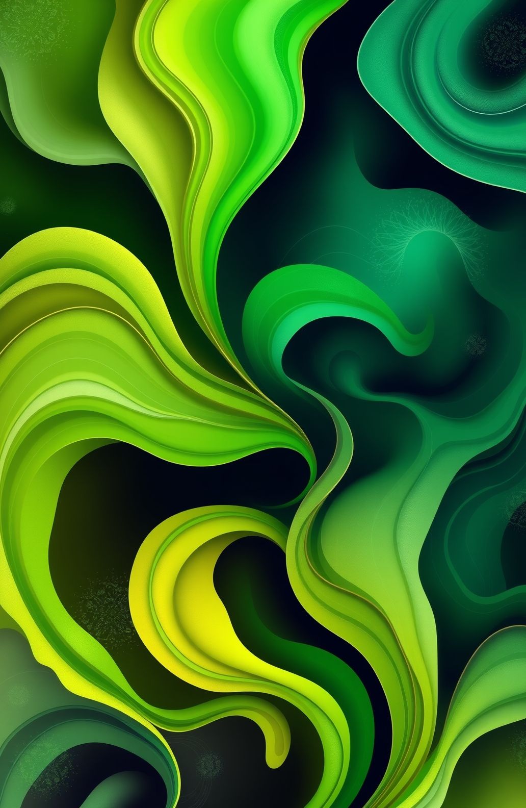 Abstract Green Wallpaper