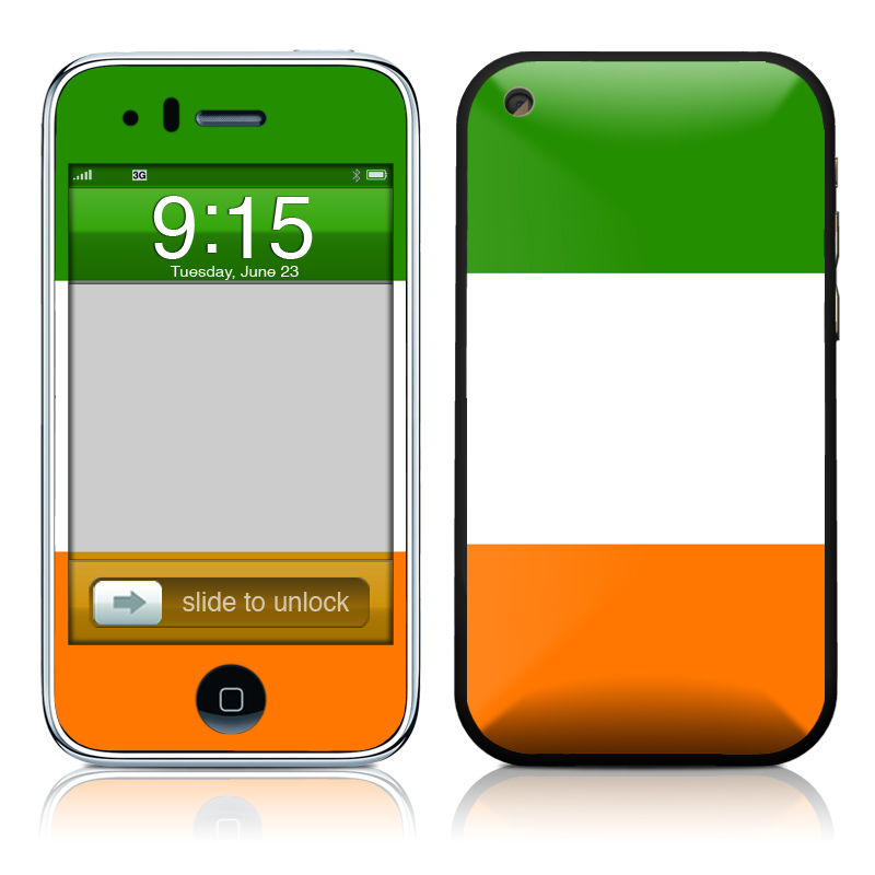 Istyles Skins Phone Apple iPhone 3gs Irish Flag Skin