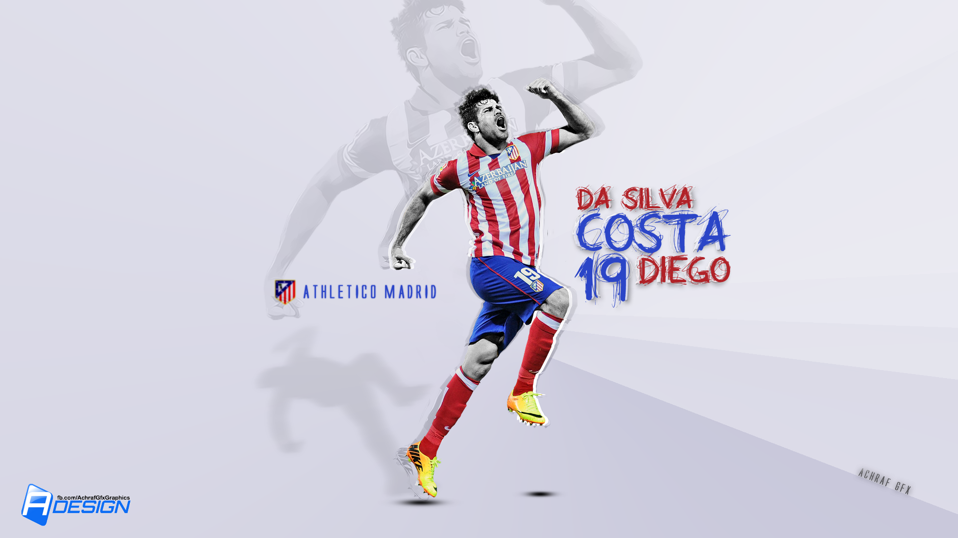Diego Costa Atletico Madrid Wallpaper Desktop Background