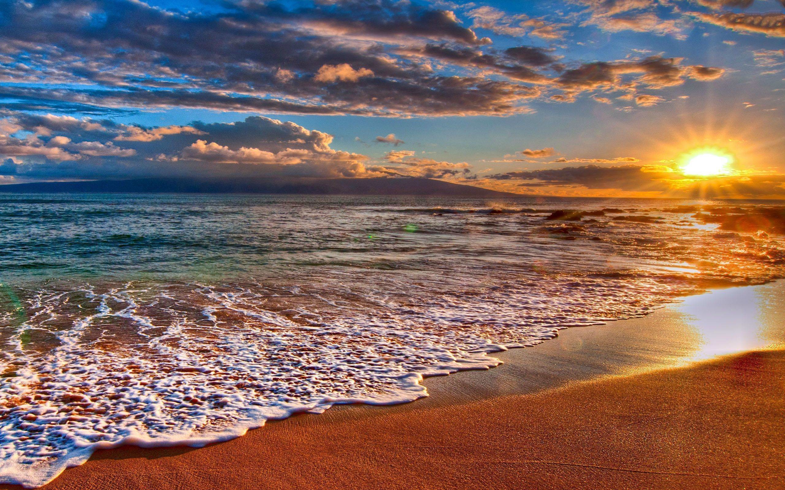 Beach Sunsets Wallpaper For Desktop