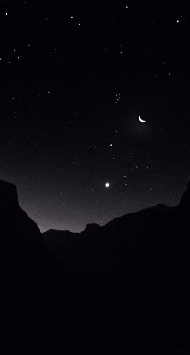 Moon And Stars Wallpaper For iPhone