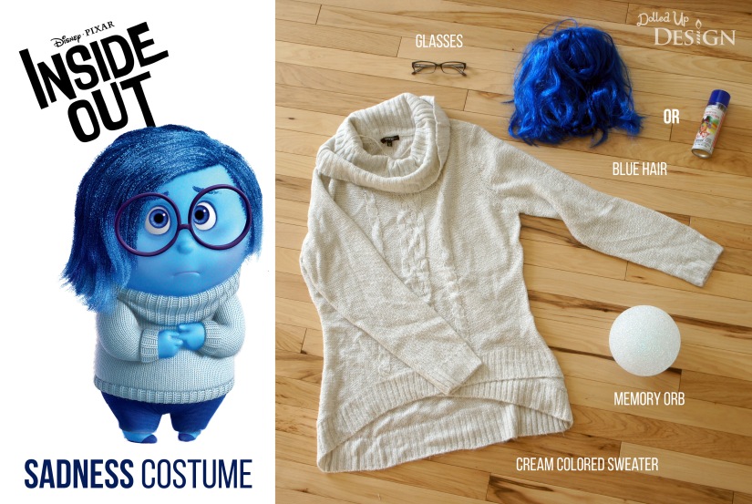 Costume Insideoutsadness Wallpaper