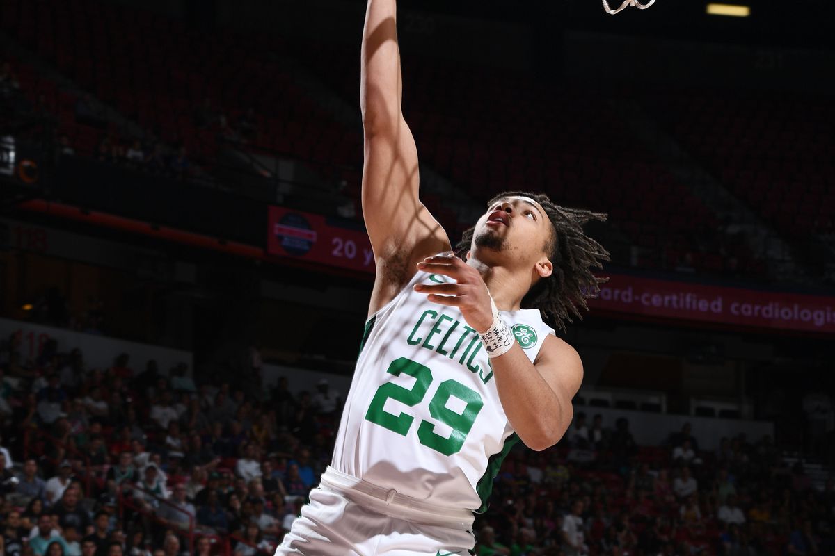 Boilers In The Pros Celtics Fans Love Carsen Edwards Hammer And