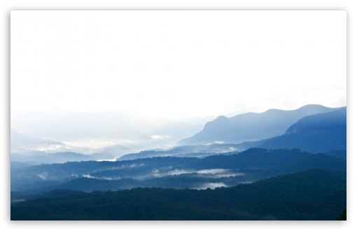 Blue Mountains HD desktop wallpaper Fullscreen Mobile Dual