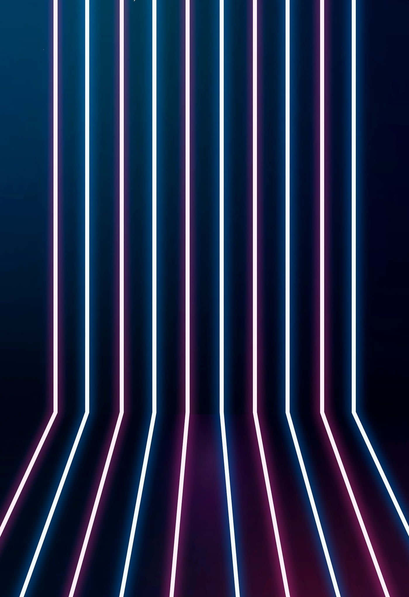 Neon Pink And Blue Wallpaper