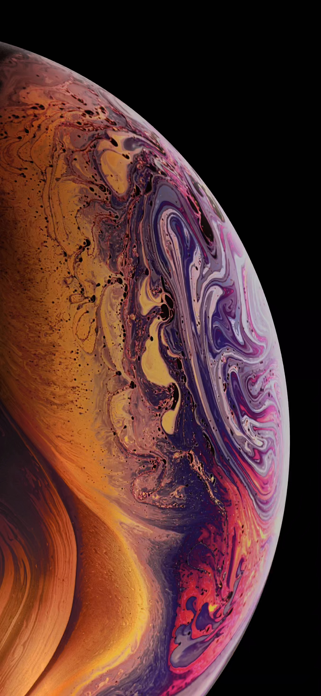 iPhone Xs Wallpaper Gold Event Central