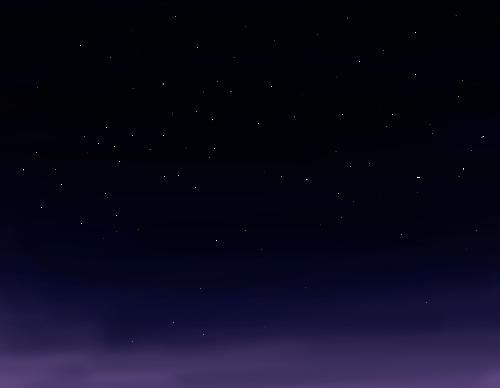 Anime Starry Night Sky Image