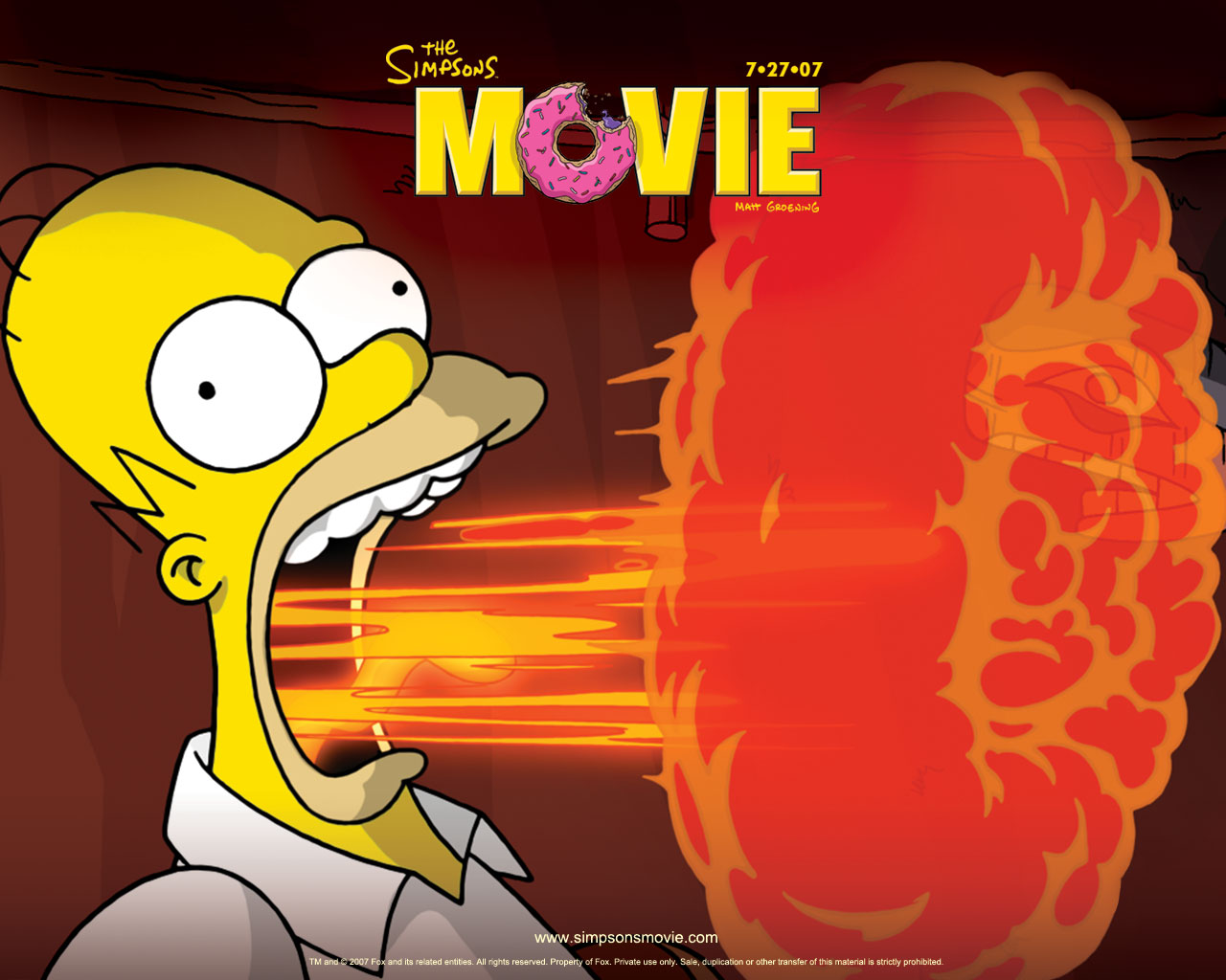 The Simpsons Movie Movie Wallpaper 002jpg