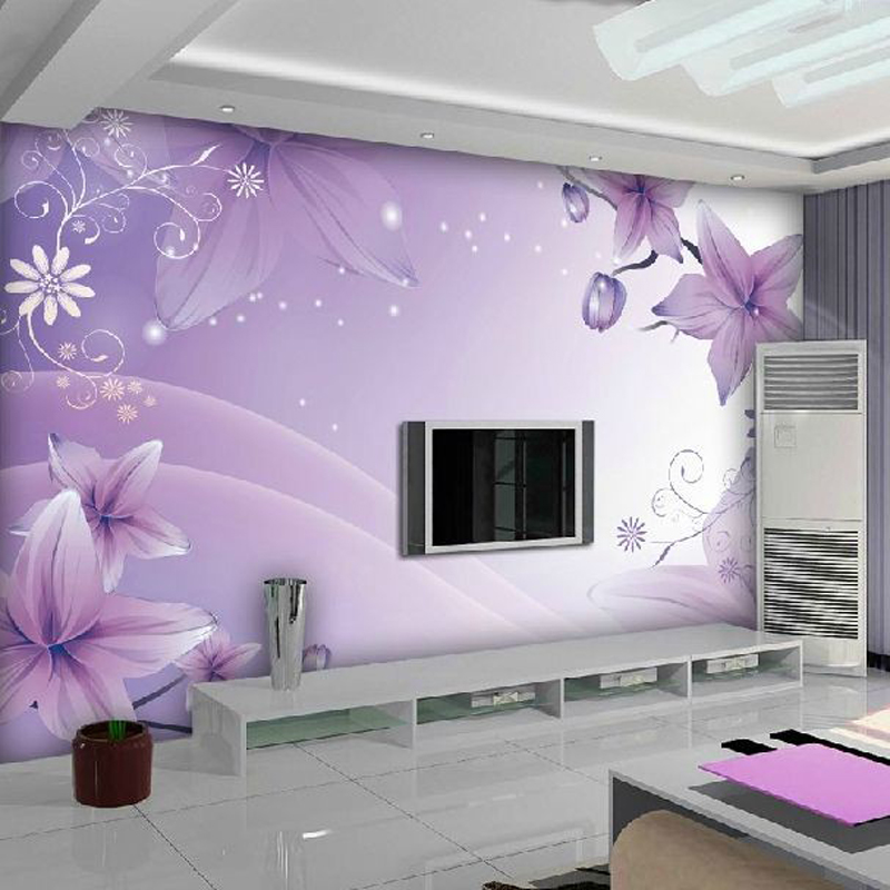 Free download Large scale customization Tv background wallpaper mural