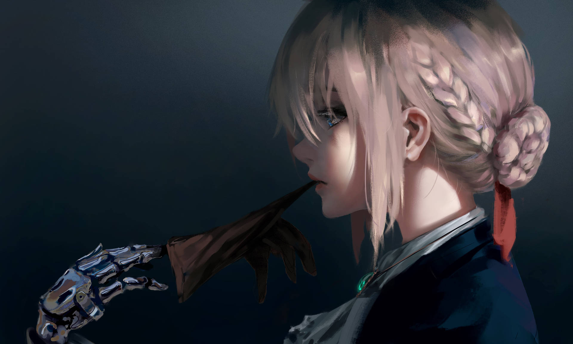 Animated Girl Wallpaper