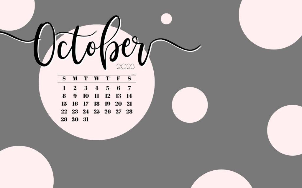 October Desktop Wallpaper   21 Cute Free October 2023 Calendar