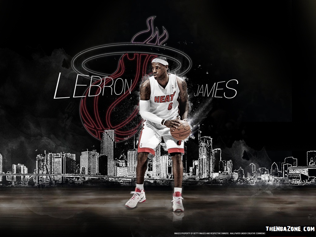 Lebron James Miami Heat Nba Playoffs HD Wallpaper