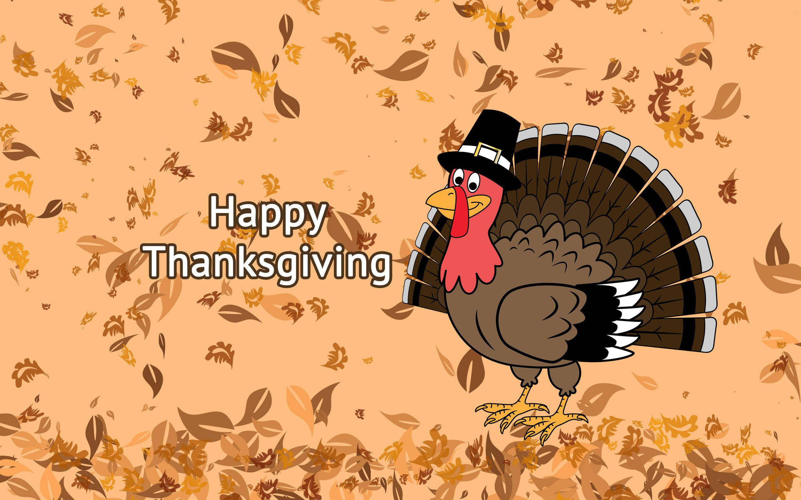 Turkey Happy Thanksgiving Wallpaper