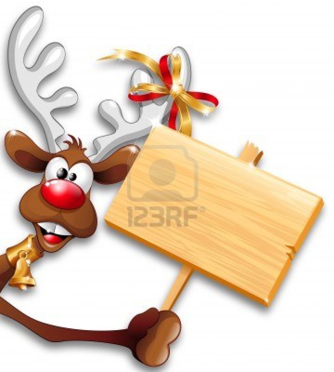 Christmas Pictures Image Funny Reindeer With