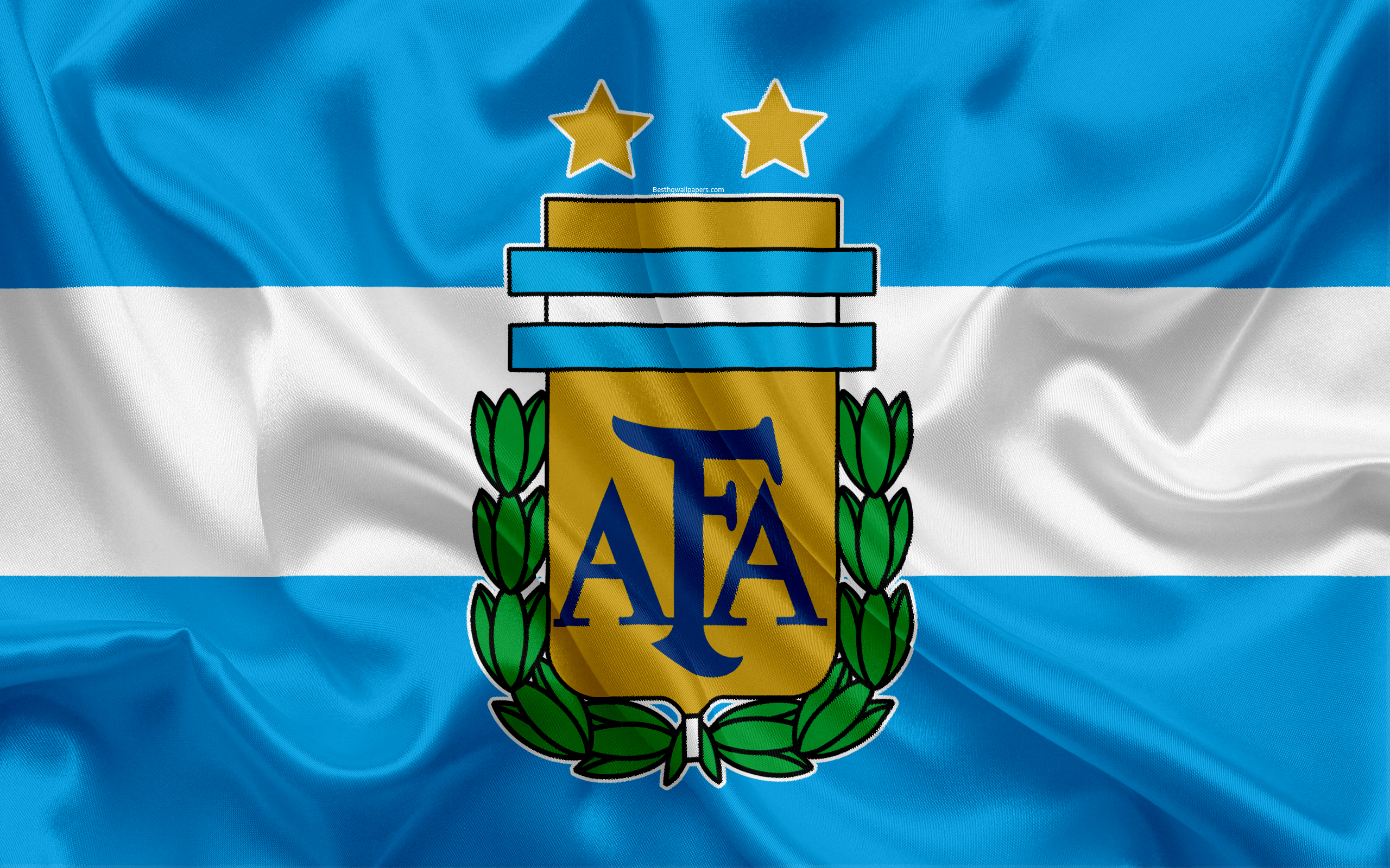 Wallpaper Argentina National Football Team Logo Emblem