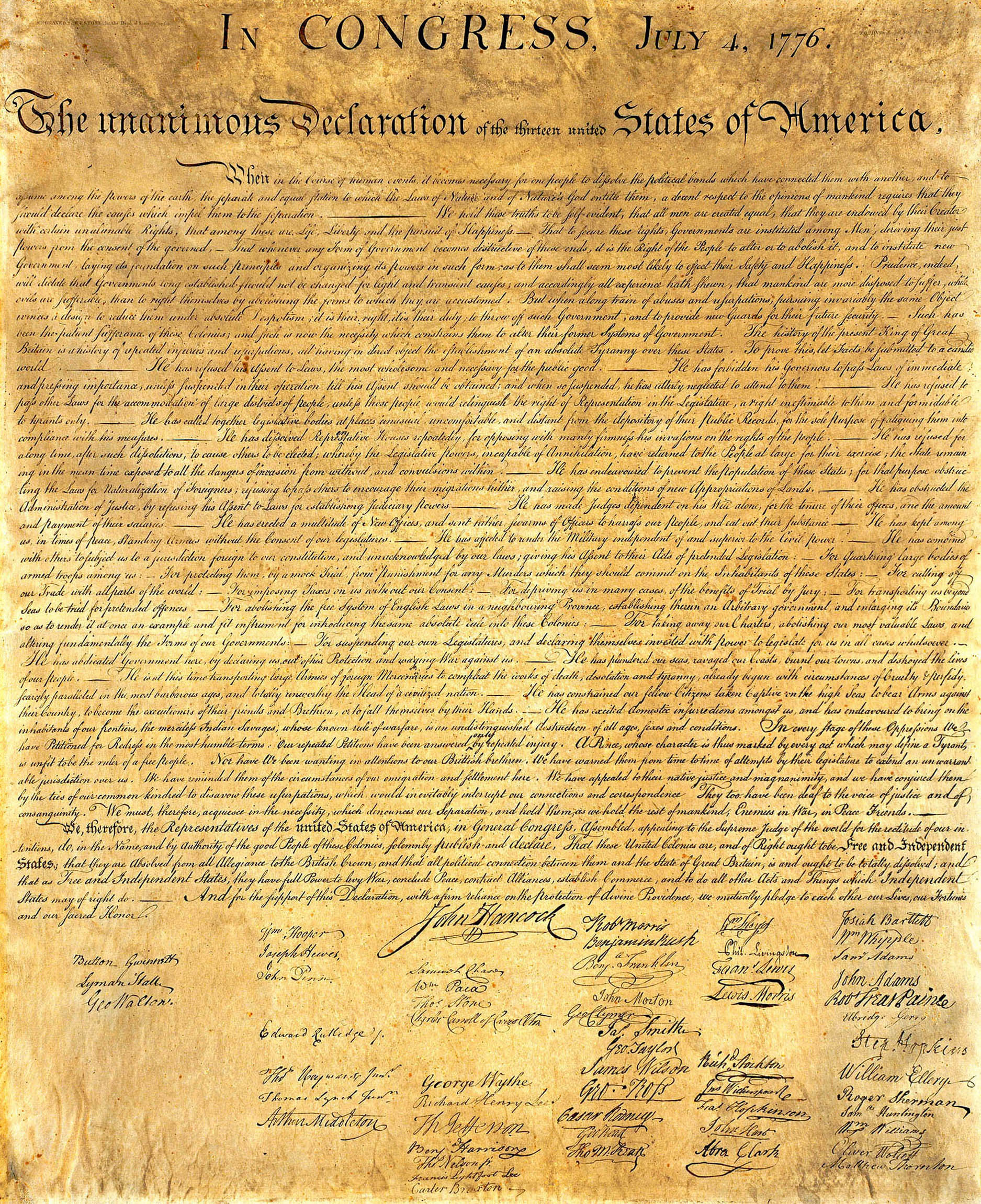 Declaration Of Independence Quotes