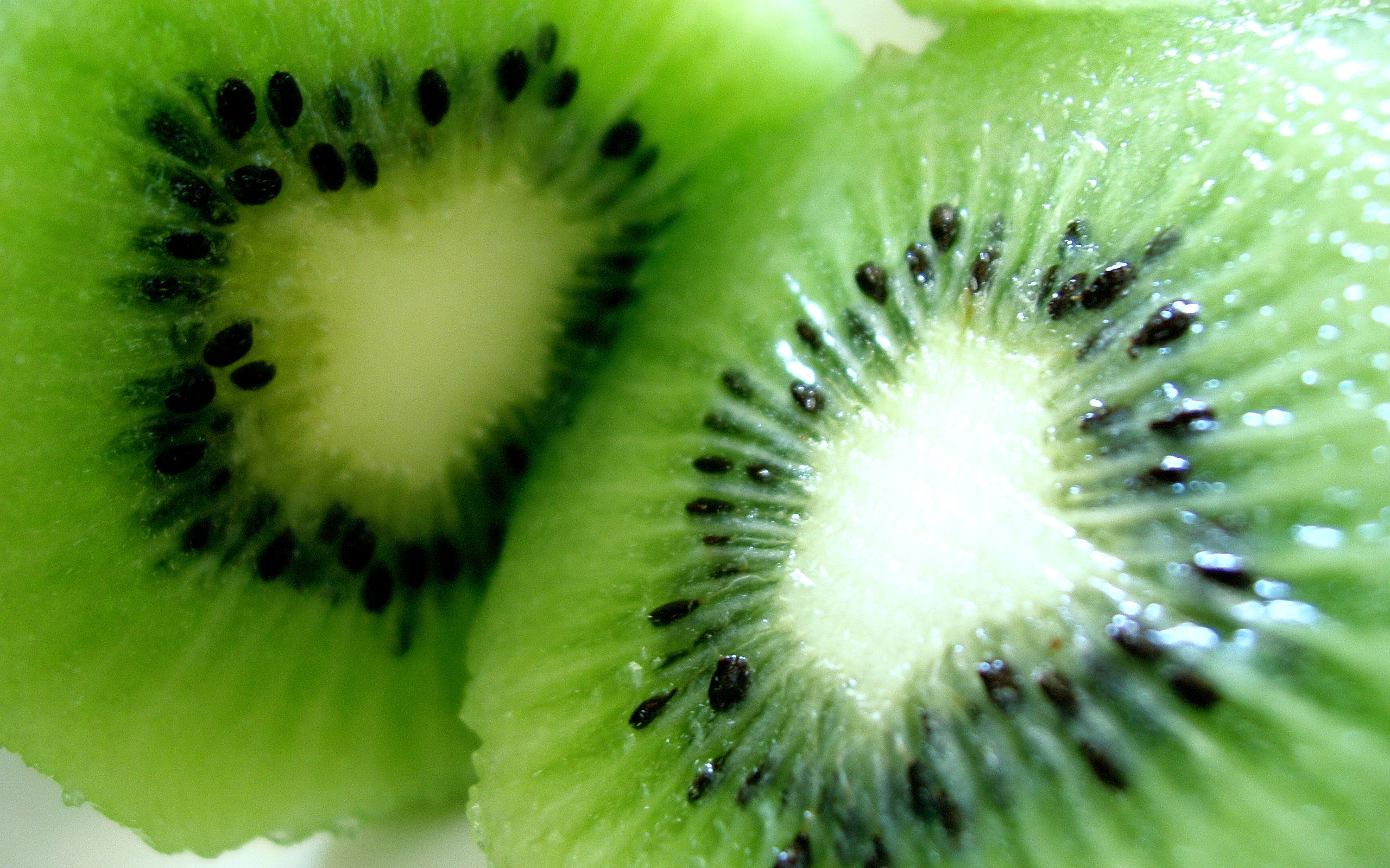 Close Up Fruits Wallpaper Closeup Food Kiwi
