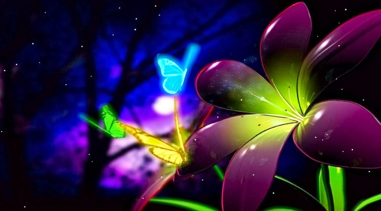 Animated Butterfly Wallpaper