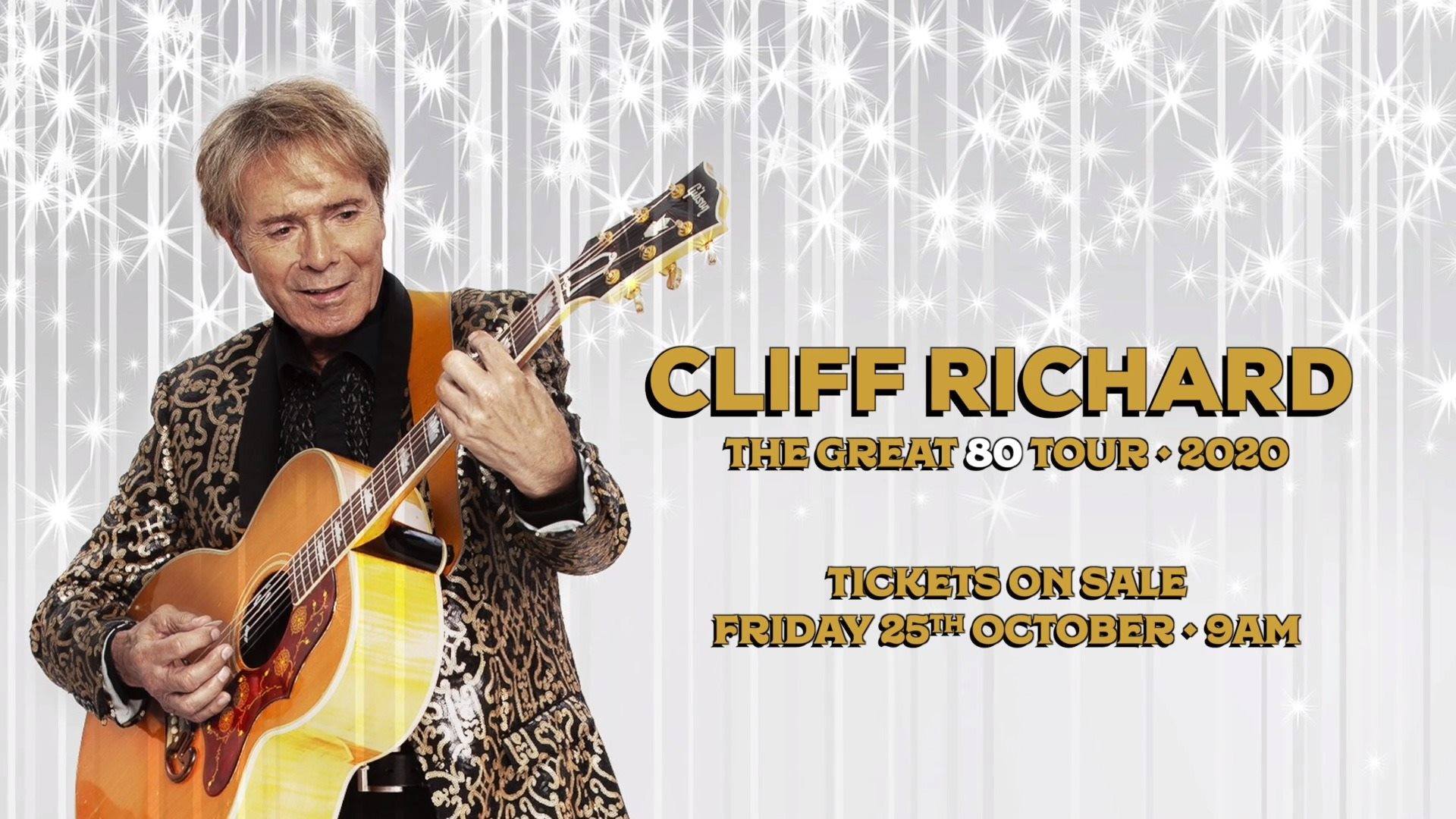 Live Nation UK   Cliff Richard Will Head Out On The Great 80 Tour