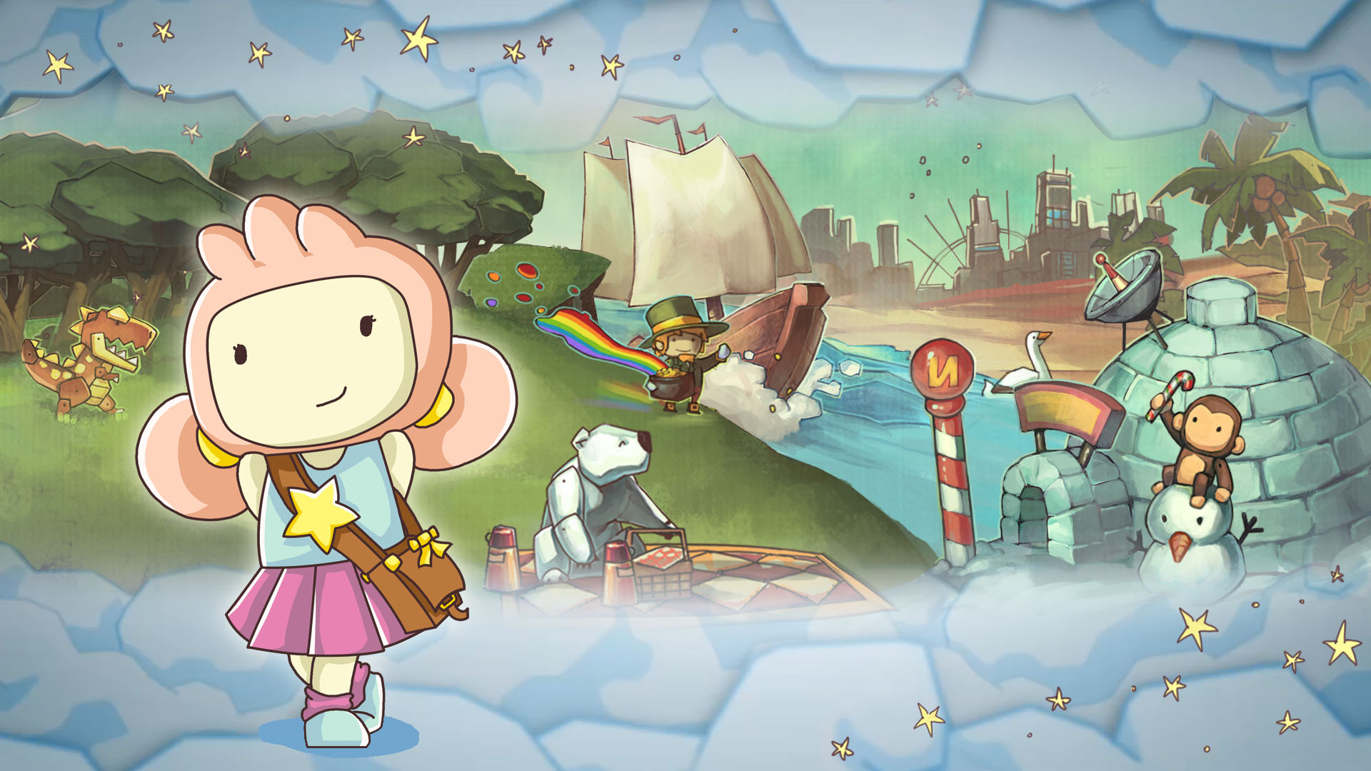 Good Pix For Scribblenauts Lily And Maxwell Pixfocus