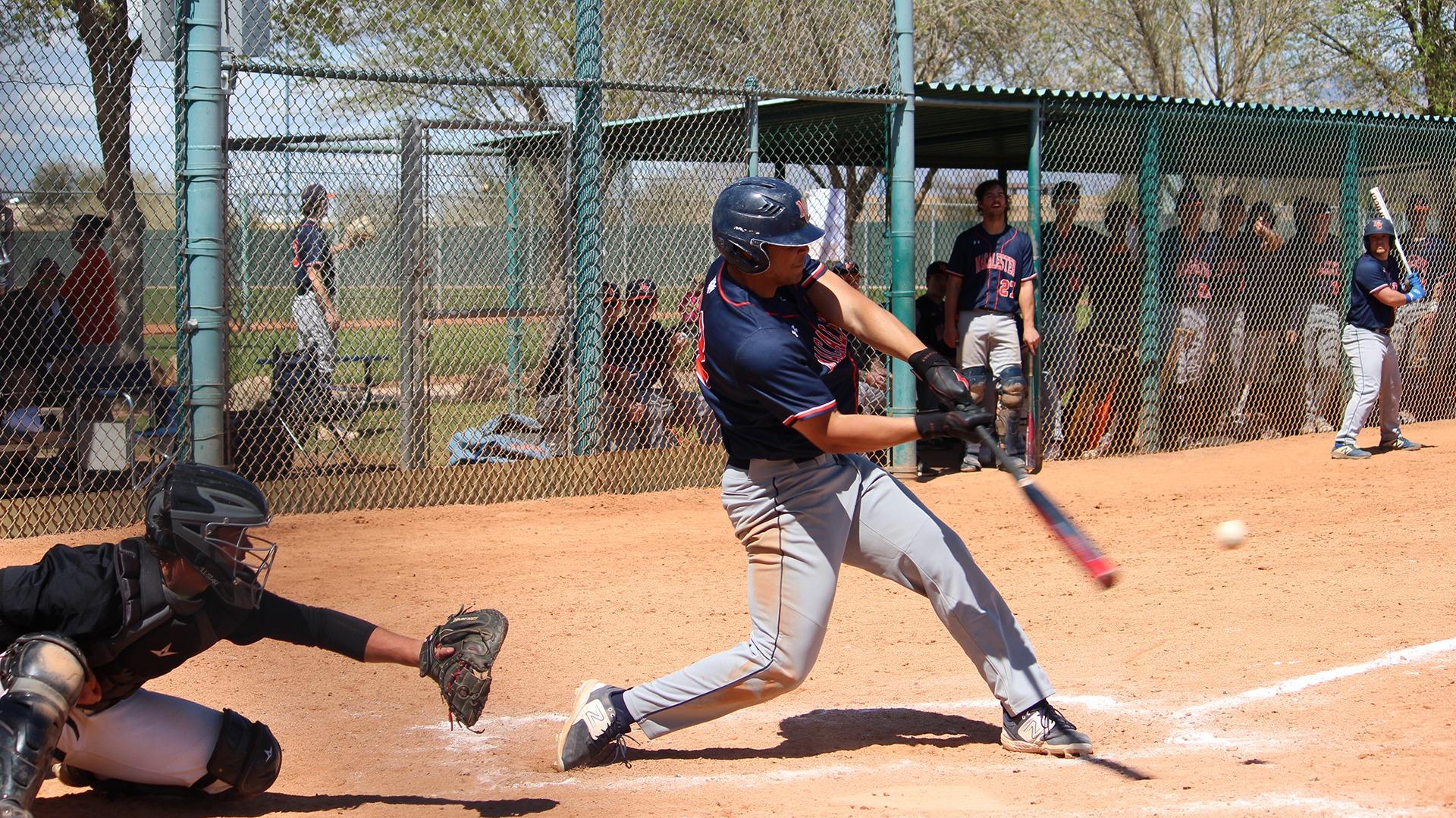 Baseball Macalester Splits Two Games at Tucson Invitational