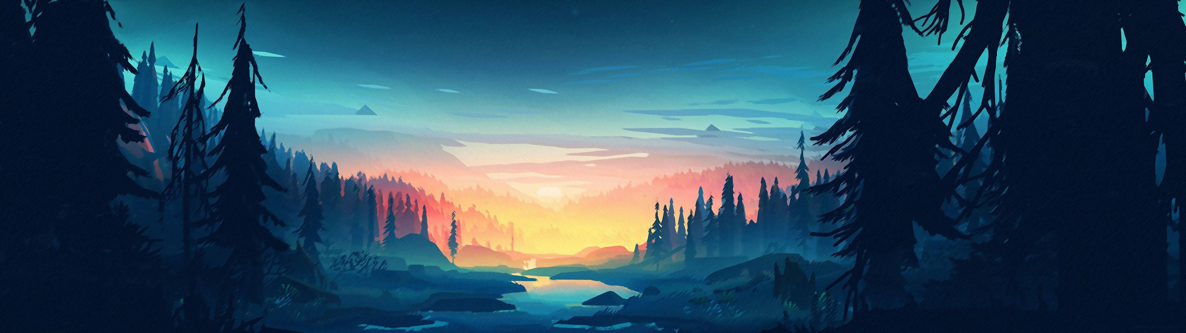 HD Dual Monitor Wallpaper