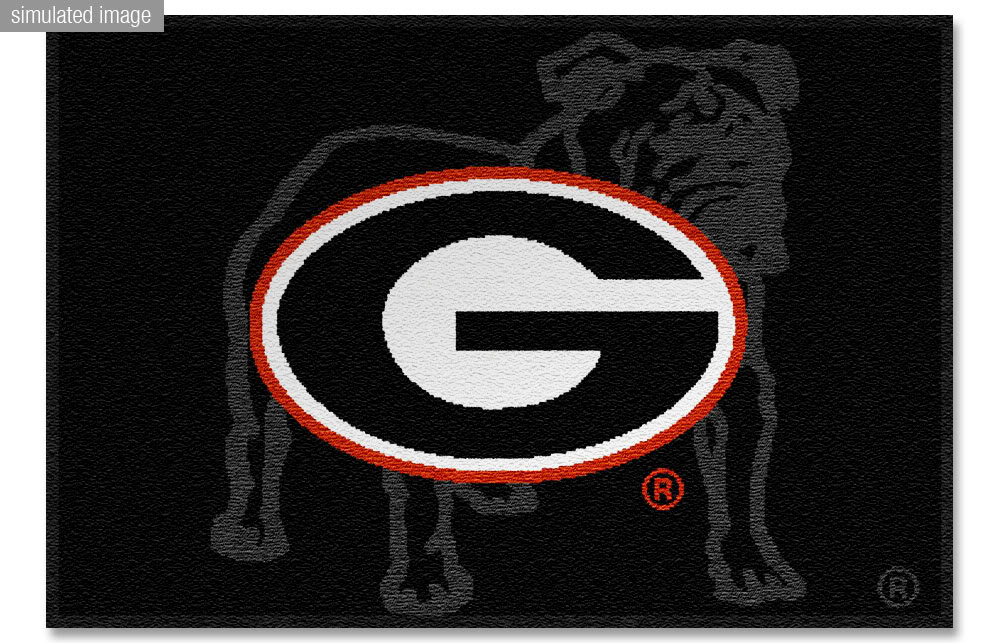 Georgia Bulldogs Logo Entry Rug Jpg Photo By Bad2244