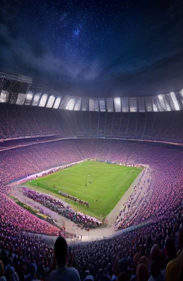 HD Soccer Stadium Wallpaper