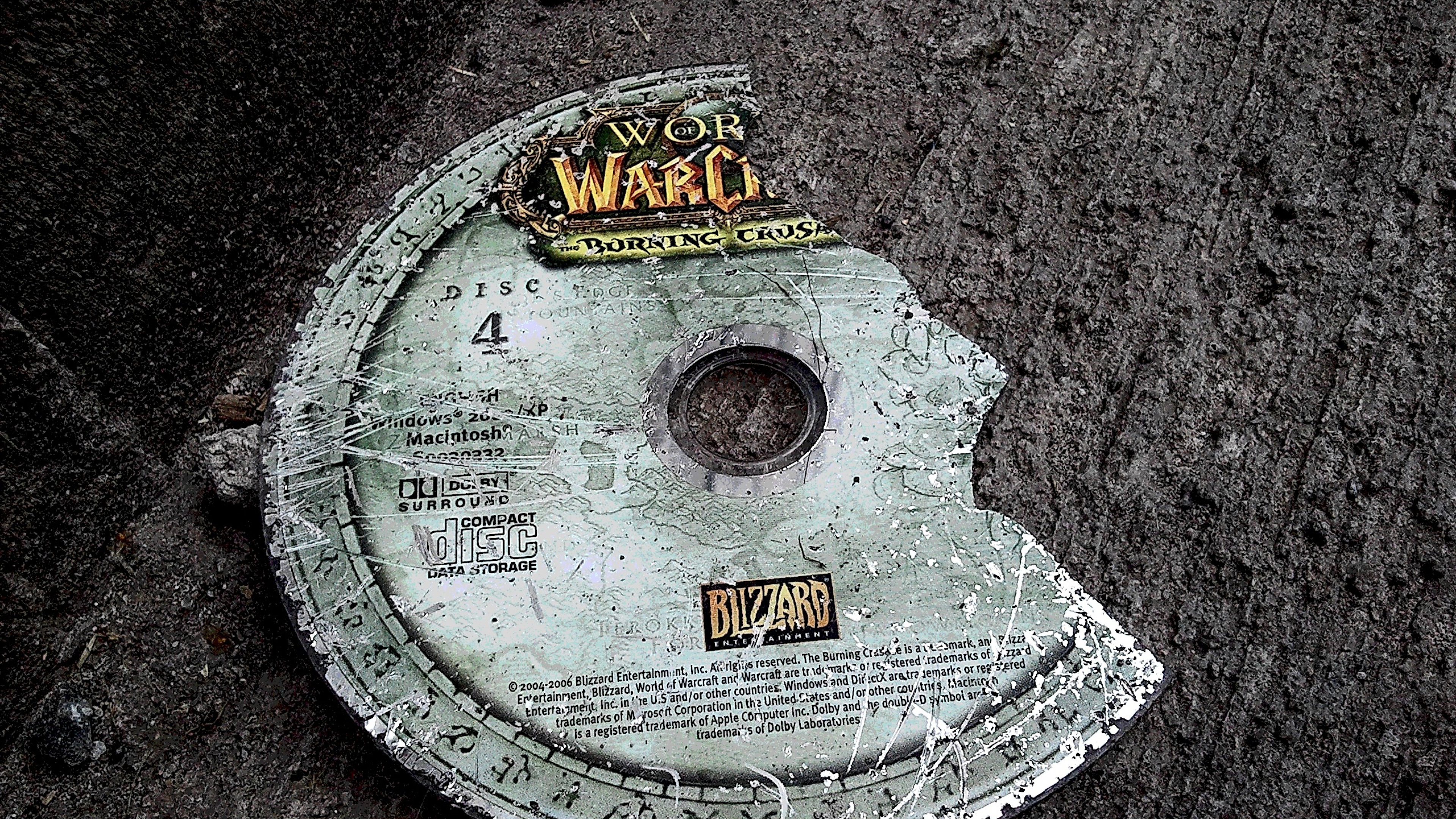 World Of Warcraft Disk Cover Blizzard Wallpaper Background 4k