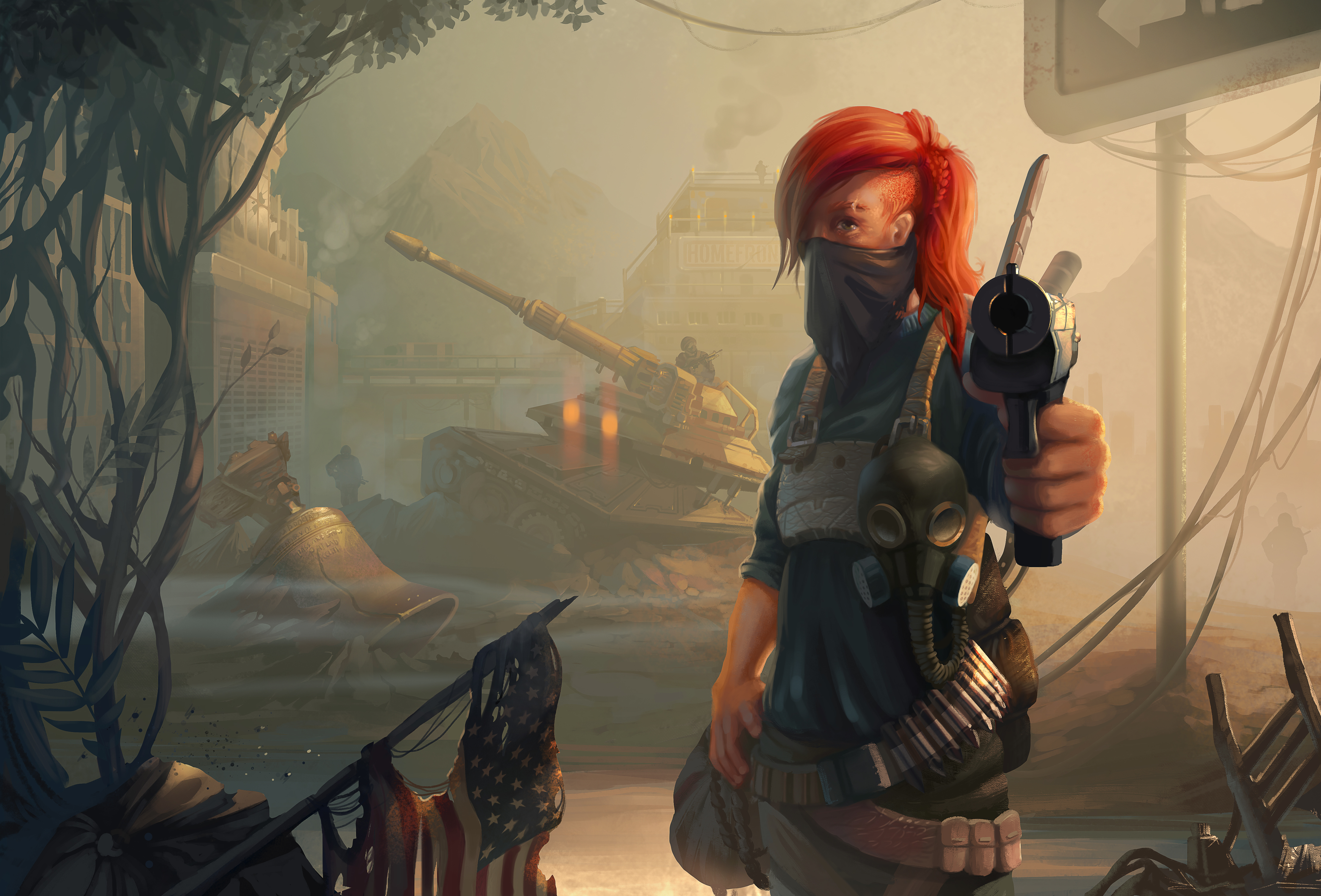 4k Homefront The Revolution Wallpaper HD Games