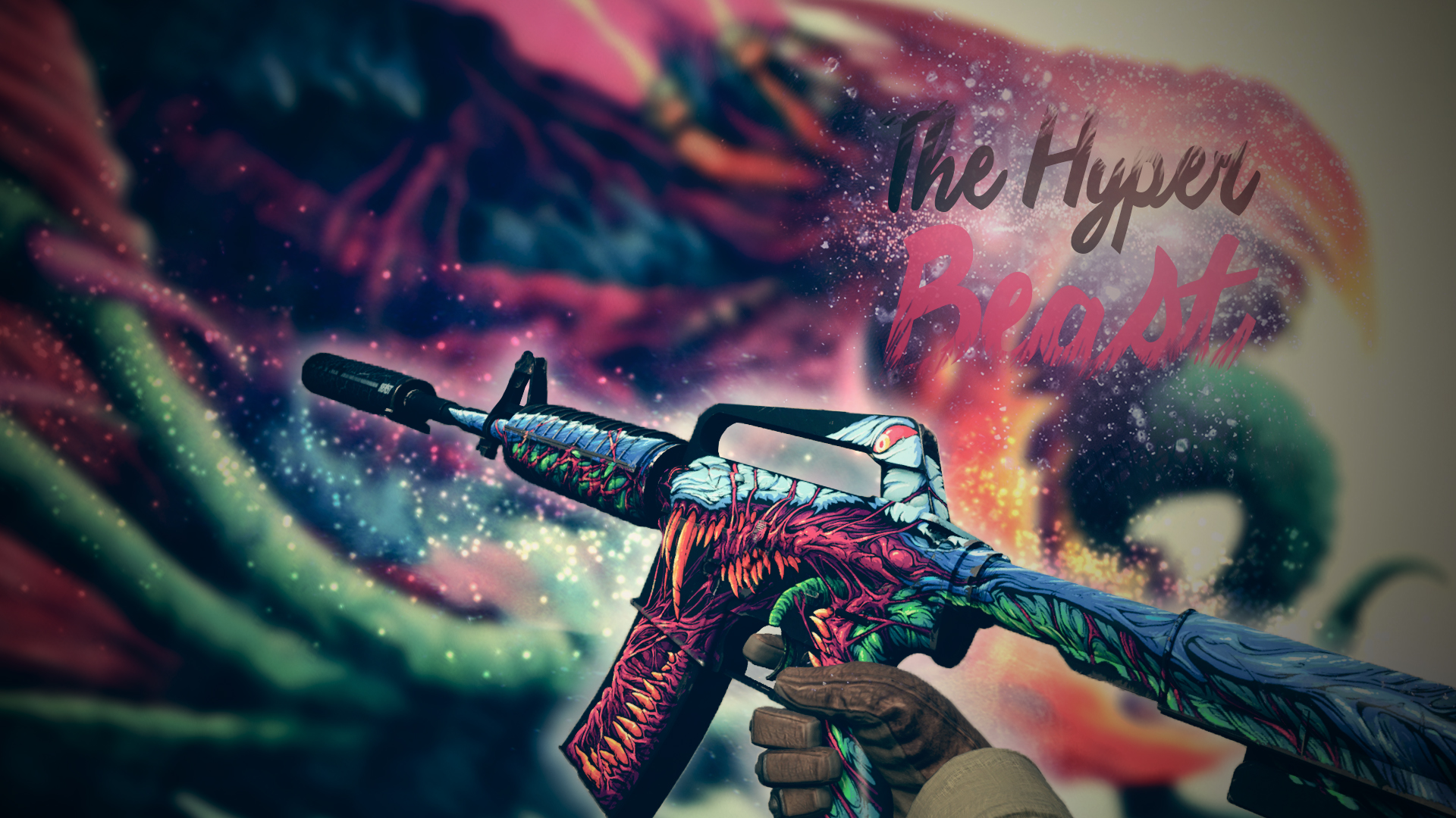 Art Of Cs Go Skin M4A1 S Hyper Beast By Sequicz