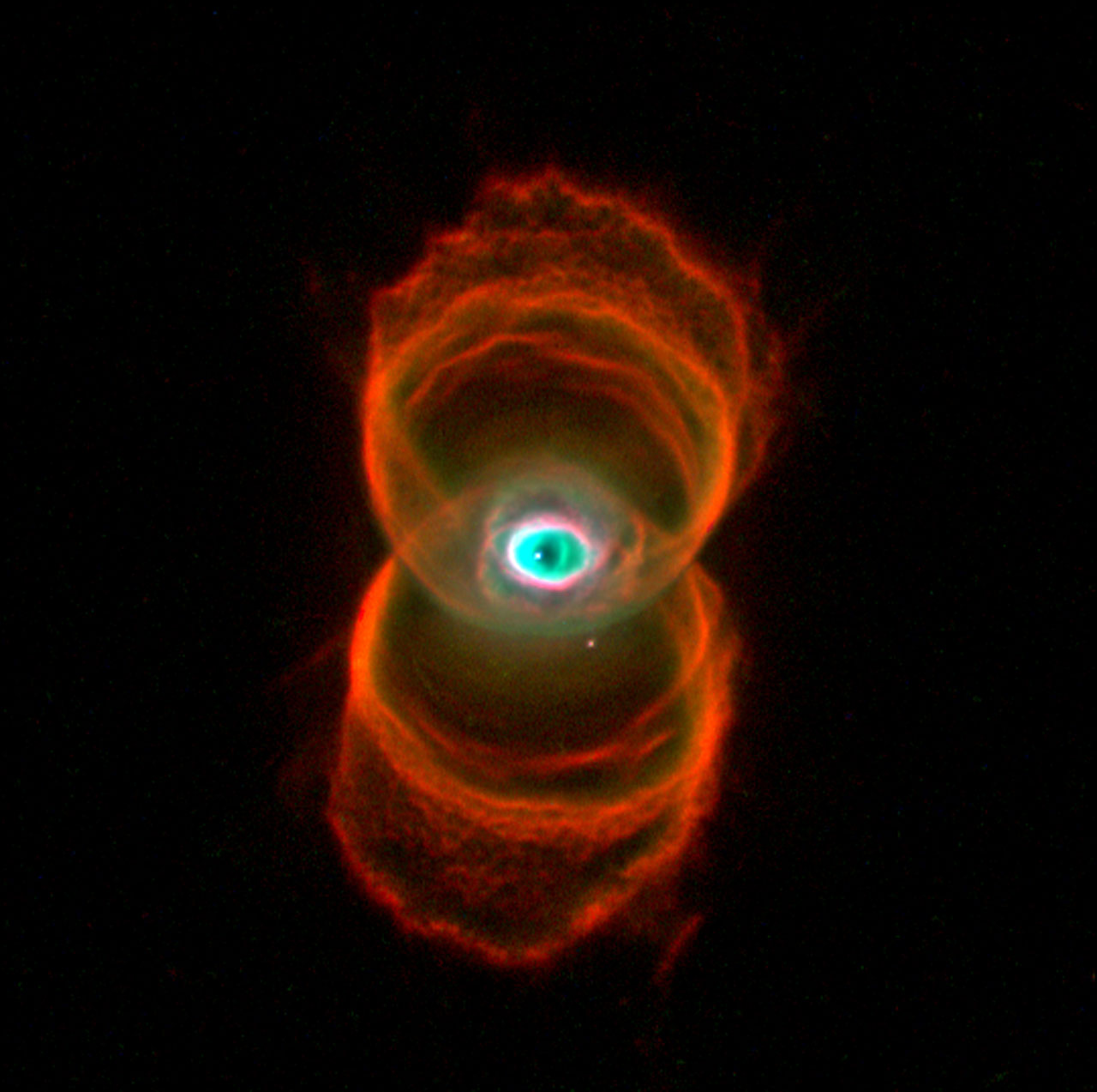 The Hourglass Nebula Esa Hubble