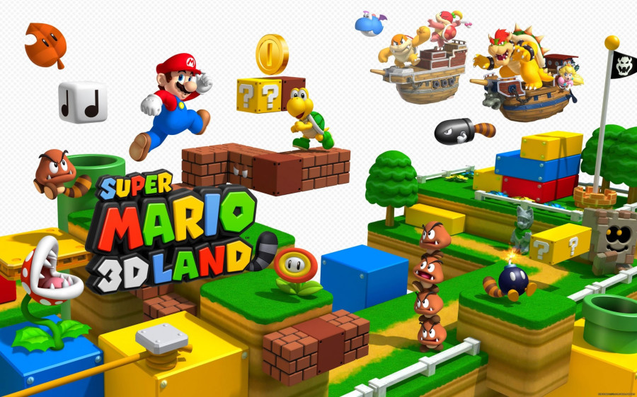 Wallpaper Super Mario Land 3d