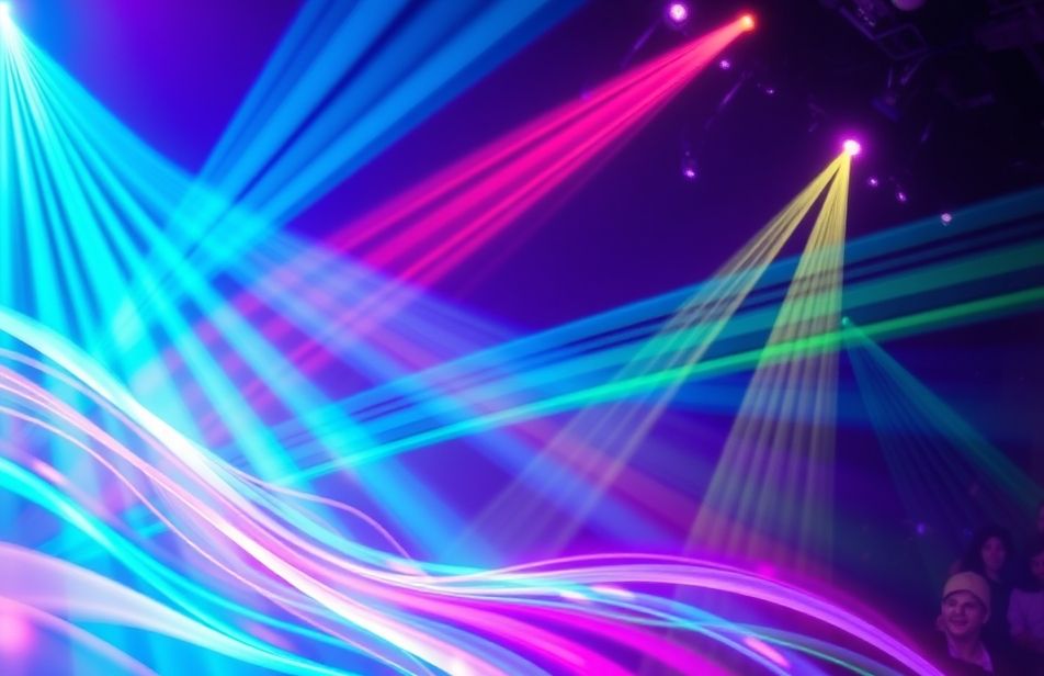 Led Dj Lights Wallpaper