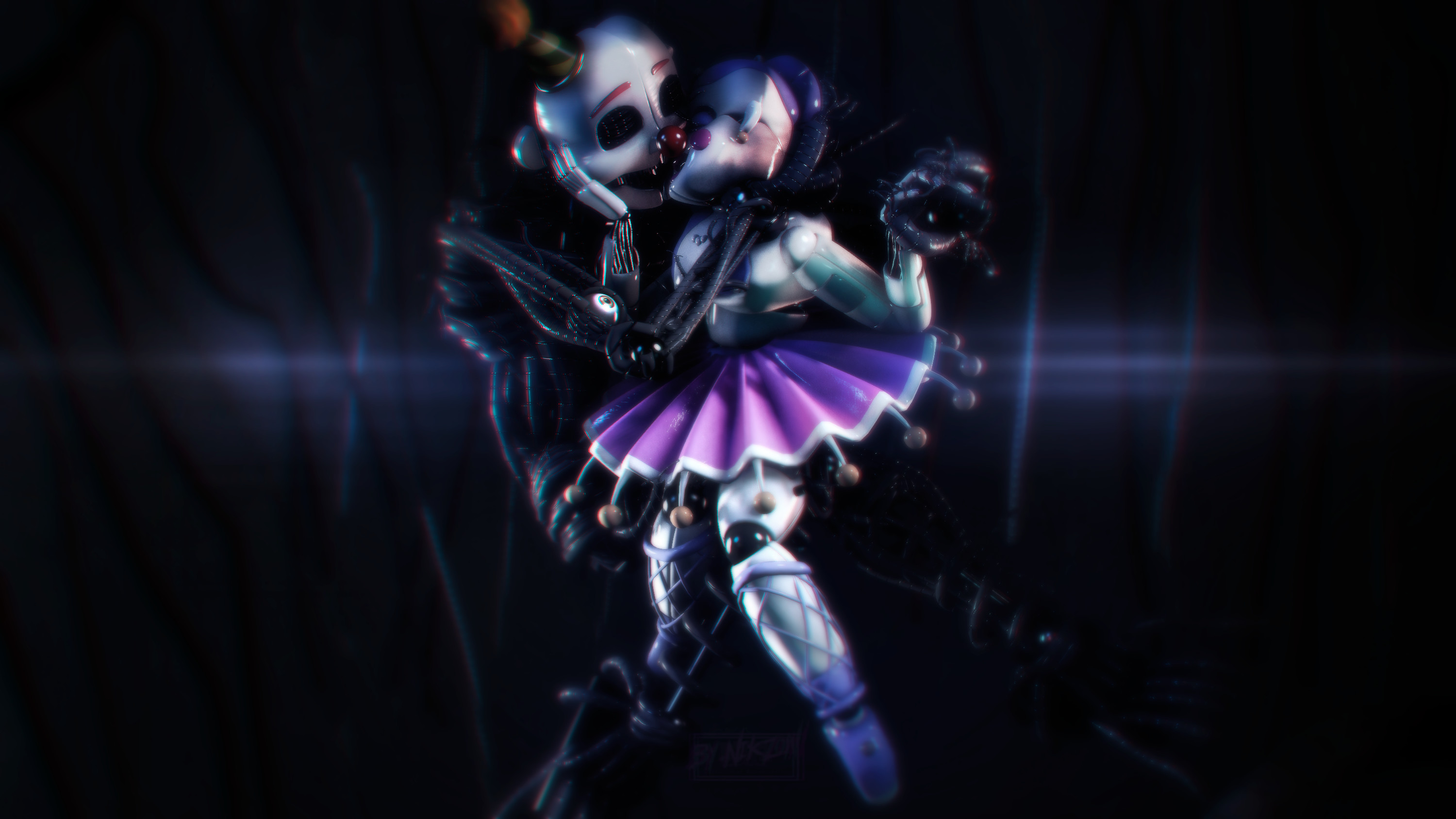 Five Nights At Freddys Sister Location Wallpaper