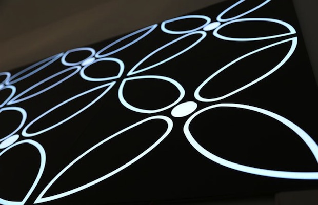 New Light Emitting Wallpaper Redefines Interior Lighting